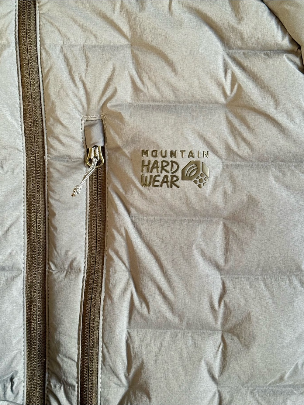 Stretchdown Hooded Jacket (NWOT): Moon Blue
